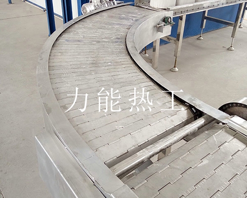 黑龙江不锈钢链板转弯输送机